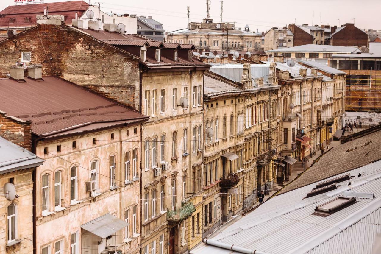 Luxury Terrace View Apartment! Lviv Exterior photo